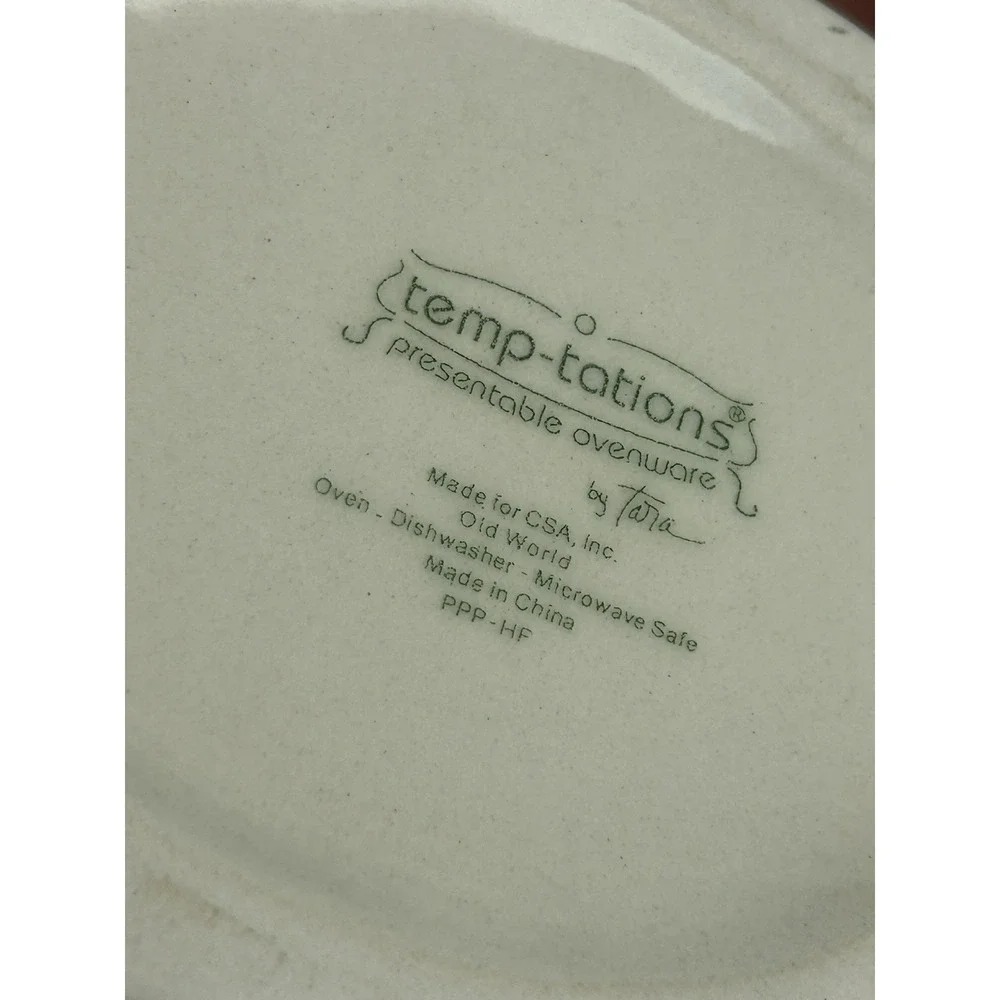 Temp-Tations Old World Green Chicken Sugar Bowl With Lid Rare